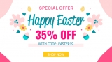 Easter Day & Labour Day Sale: 35% OFF on Storewide