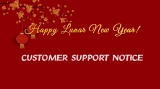 Customer Support Notice for Lunar New Year Holiday 2019