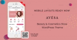 Mobile Layout Ready Now in Avesa - Beauty & Cosmetics Store WordPress Theme