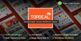 TopDeal - The Best Marketplace WordPress Theme 2017 (Mobile Layouts Included)