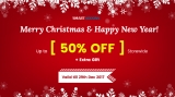 Christmas & New Year Sale: Save up to 50% OFF Everything & Get Exclusive Xmas Gift