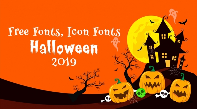 Best Free Halloween Fonts, Icon Fonts in 2019