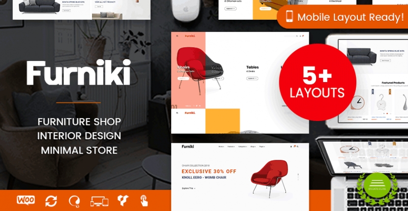 [NEW THEME] Furniki – Furniture Store & Interior Design WordPress Theme