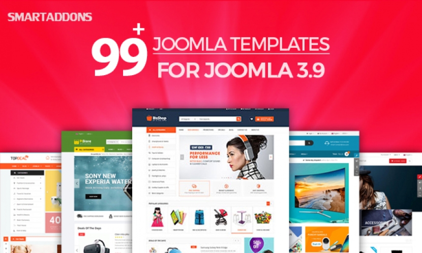 99+ SmartAddons Joomla Templates are Updated for Joomla 3.9