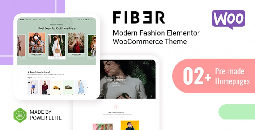 [NEW RELEASE] Fiber - Modern Fashion Elementor WooCommerce Theme