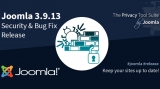Joomla 3.9.13 Bug Fix & Security Release